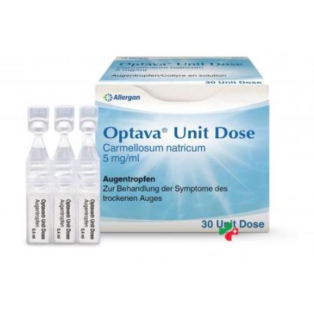 Optava Unit Dose eye drops 5mg/ml 30 monodoseos 0.4ml - PrimeCare Global